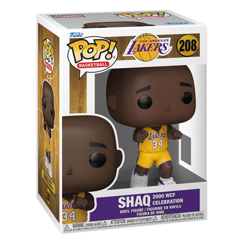 NBA Legends POP! Sports Vinyl Figurine Lakers- Shaq('00 WCF Celebration) 9 cm | 0889698863124
