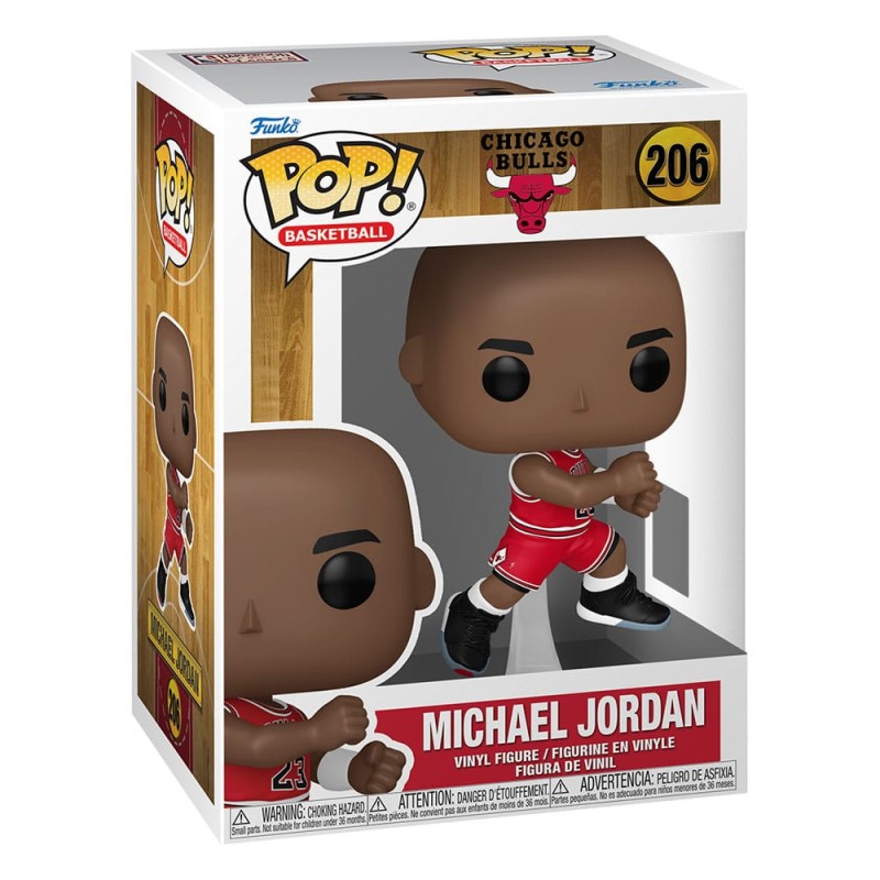 NBA Legends POP! Sports Vinyl Figurine Bulls- Michael Jordan('89) "The Shot" 9 cm | 0889698863148