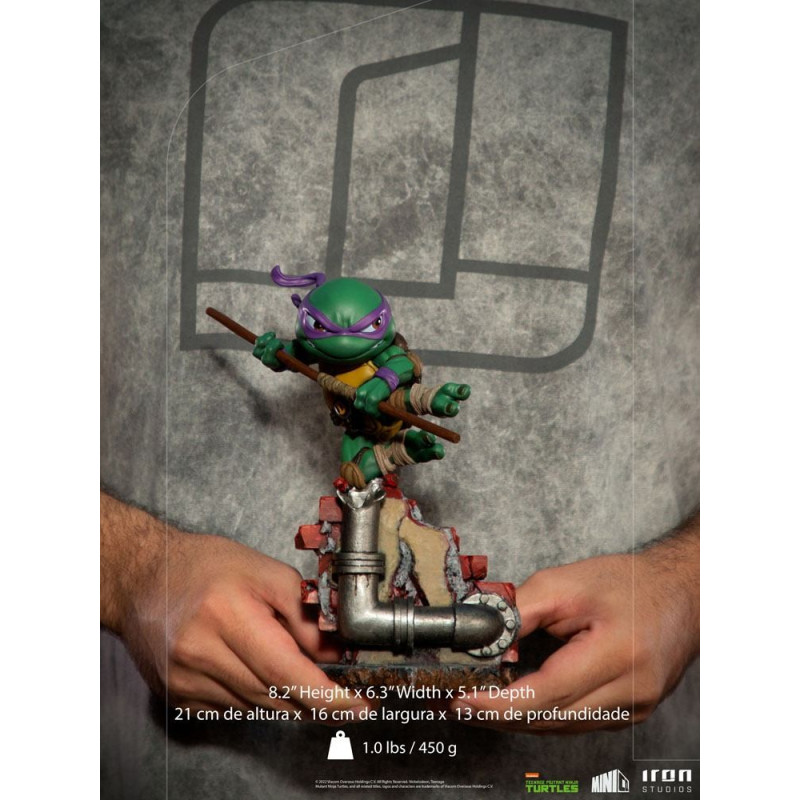 Teenage Mutant Ninja Turtles PVC Statuette - Mini Co. - Donatello 21 cm