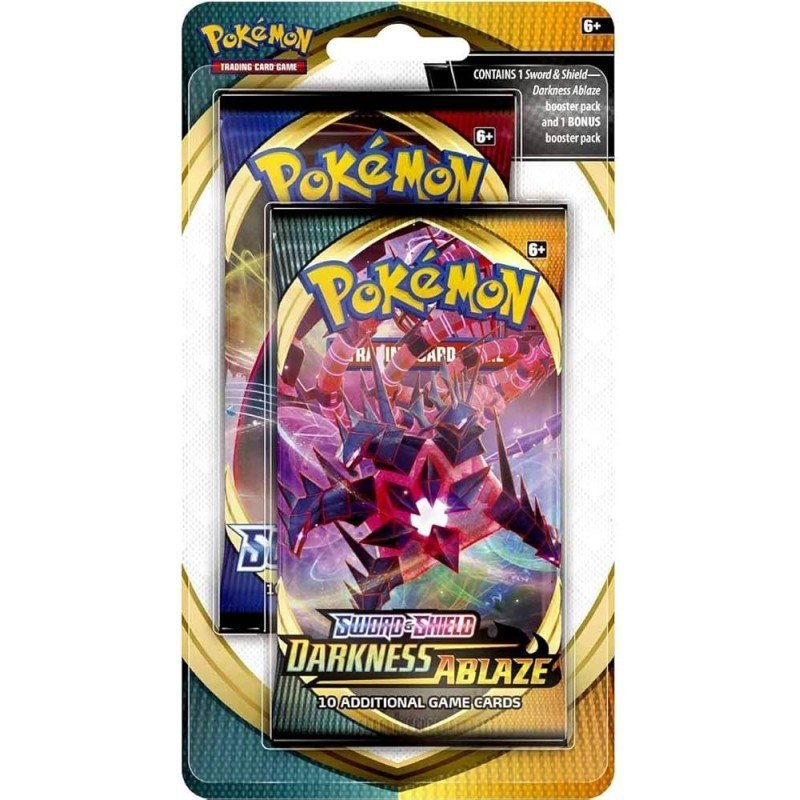 Pokémon - EB3 Rebel Clash Kissed Dark Booster Pack Duo verzegelde blisterverpakking - FR | 