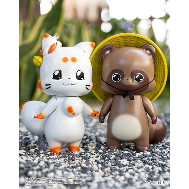 Little Fox with Two Tails figurine Chibi Creature Tenko 15 cm        | 4897146300011