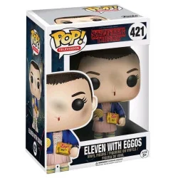Stranger Things Figure Funko POP! TV vinyl Eleven with Eggos 9 cm