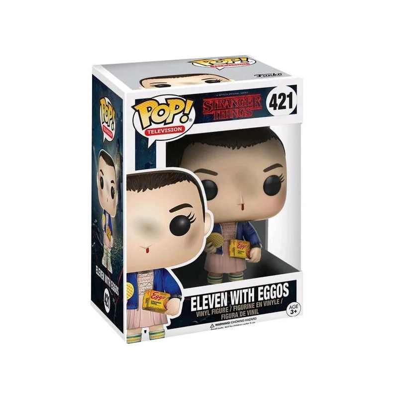 Stranger Things Figure Funko POP! TV vinyl Eleven with Eggos 9 cm | 889698133180