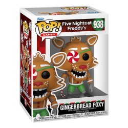 Five Nights at Freddy's Figurine POP! Games Vinyl Holiday Foxy 9 cm | 0889698724876