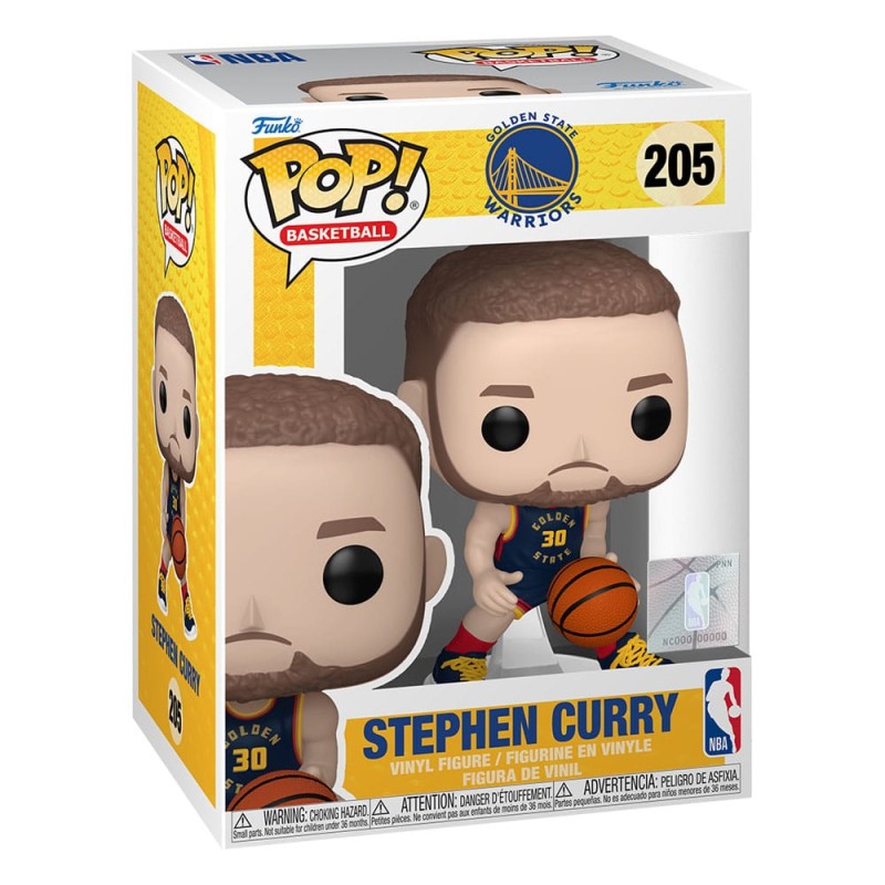 NBA Legends POP! Sports Vinyl Figurine Warriors- Stephen Curry(CE 24) 9 cm | 0889698838481