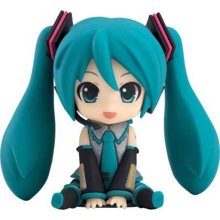 Character Vocal Series 01: Hatsune Miku Piapro Characters Rubber Mascot Nendroid Plus Mini Figure Hatsune Miku 8 cm | 4580590208773