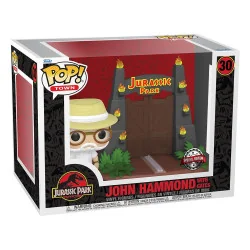 Jurassic Park Figure Funko POP! Town Vinyl John Hammond with Gates 9 cm