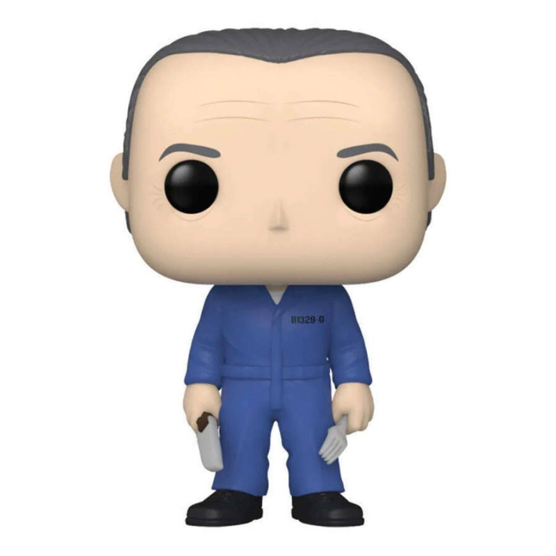 The Silence of the Lambs Figurine Funko POP! Movies Vinyl Hannibal with Knife and Fork 9 cm