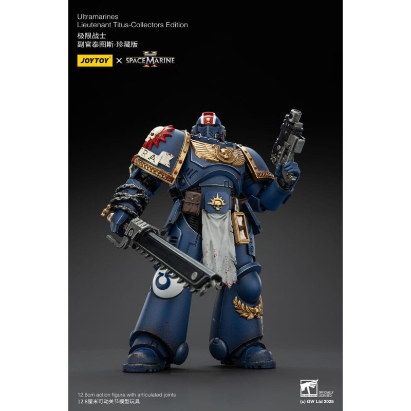 Warhammer 40,000: Space Marine 2 figurine Ultramarines Lieutenant Titus Collectors Edition 13 cm | 6927054401369