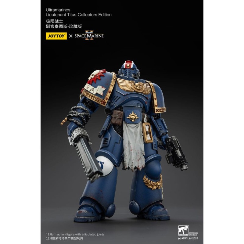 Warhammer 40,000: Space Marine 2 figurine Ultramarines Lieutenant Titus Collectors Edition 13 cm | 6927054401369