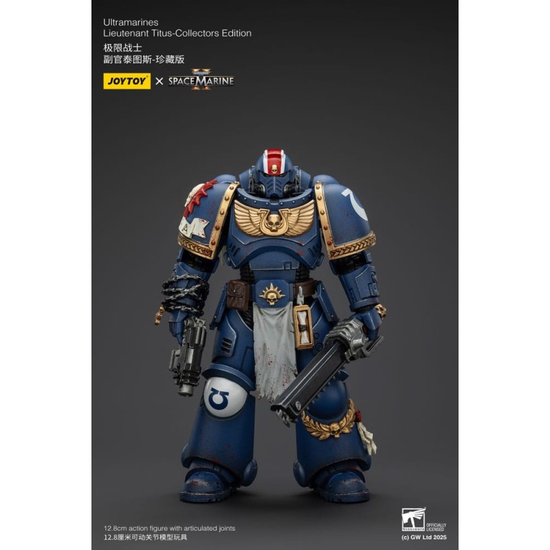 Warhammer 40,000: Space Marine 2 figurine Ultramarines Lieutenant Titus Collectors Edition 13 cm | 6927054401369