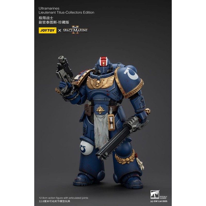 Warhammer 40,000: Space Marine 2 figurine Ultramarines Lieutenant Titus Collectors Edition 13 cm | 6927054401369