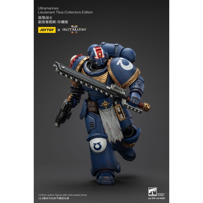 Warhammer 40,000: Space Marine 2 figurine Ultramarines Lieutenant Titus Collectors Edition 13 cm | 6927054401369