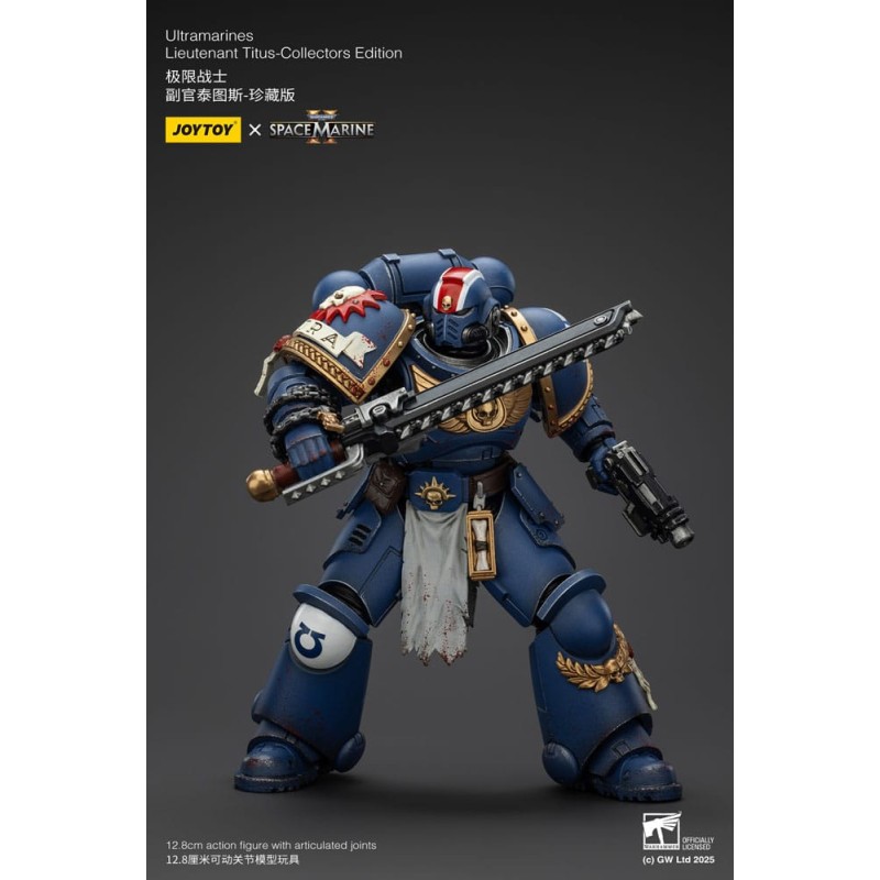Warhammer 40,000: Space Marine 2 figurine Ultramarines Lieutenant Titus Collectors Edition 13 cm | 6927054401369
