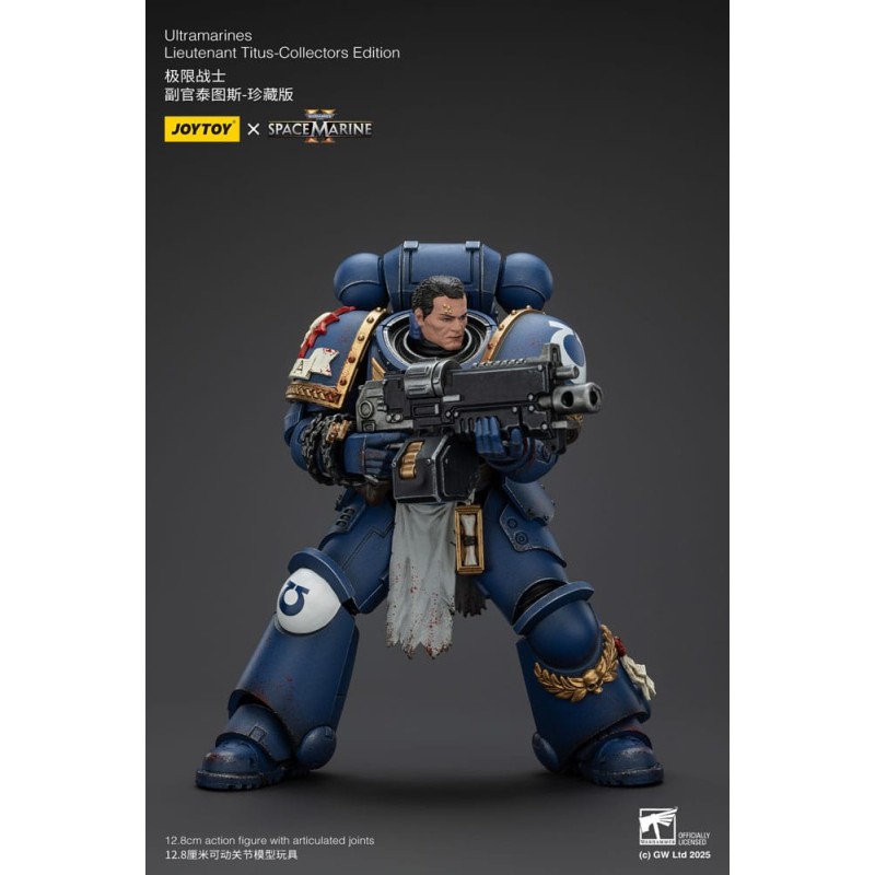 Warhammer 40,000: Space Marine 2 figurine Ultramarines Lieutenant Titus Collectors Edition 13 cm | 6927054401369
