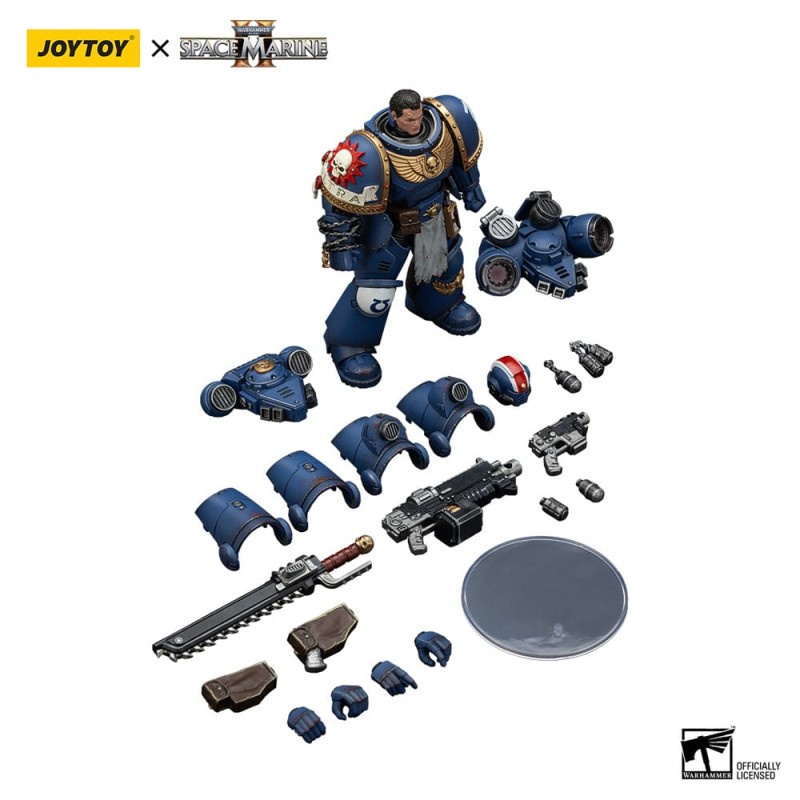 Warhammer 40,000: Space Marine 2 figurine Ultramarines Lieutenant Titus Collectors Edition 13 cm | 6927054401369