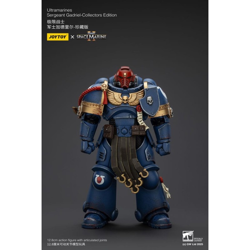 Warhammer 40,000: Space Marine 2 figurine Ultramarines Sergeant Gadriel Collectors Edition 13 cm | 6927054401376
