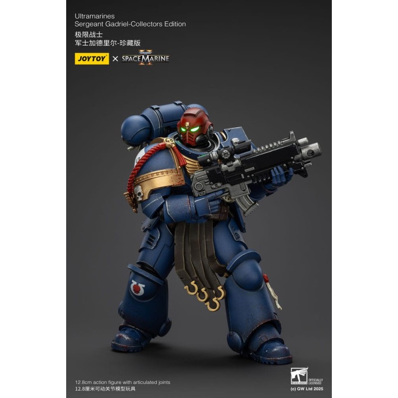 Warhammer 40,000: Space Marine 2 figurine Ultramarines Sergeant Gadriel Collectors Edition 13 cm | 6927054401376