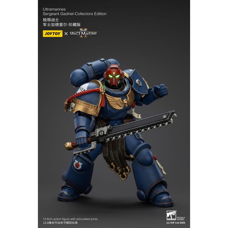 Warhammer 40,000: Space Marine 2 figurine Ultramarines Sergeant Gadriel Collectors Edition 13 cm | 6927054401376