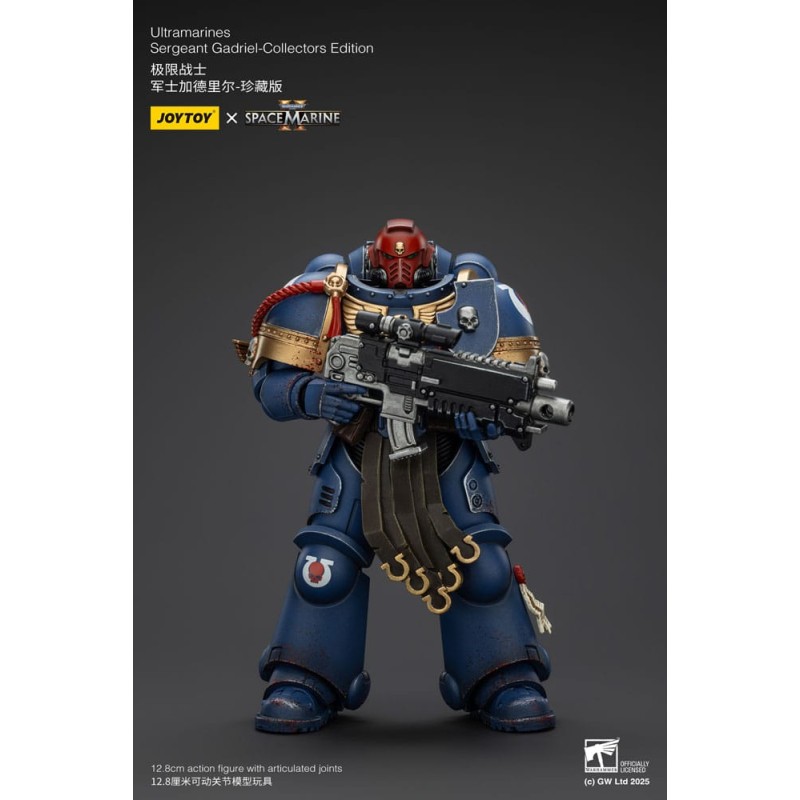 Warhammer 40,000: Space Marine 2 figurine Ultramarines Sergeant Gadriel Collectors Edition 13 cm | 6927054401376