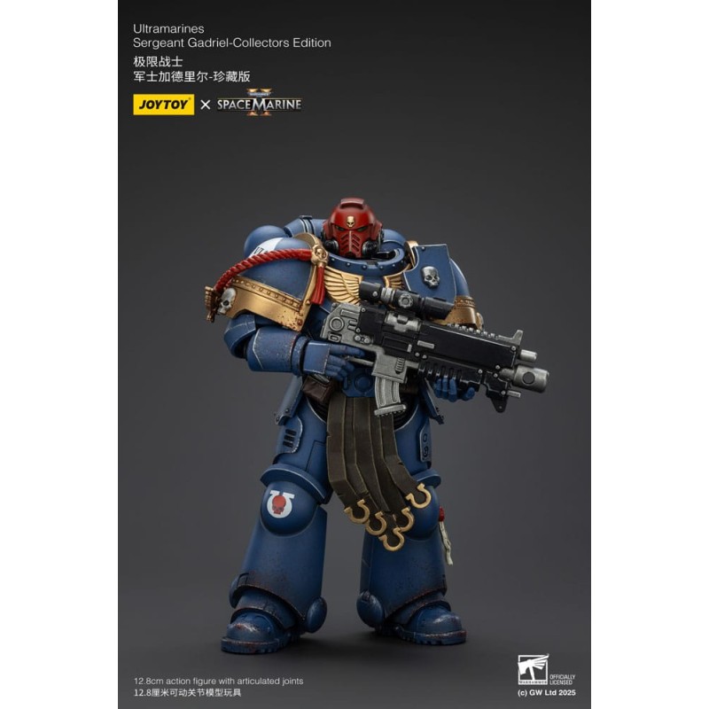 Warhammer 40,000: Space Marine 2 figurine Ultramarines Sergeant Gadriel Collectors Edition 13 cm | 6927054401376