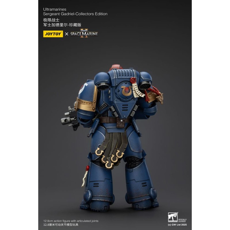 Warhammer 40,000: Space Marine 2 figurine Ultramarines Sergeant Gadriel Collectors Edition 13 cm | 6927054401376