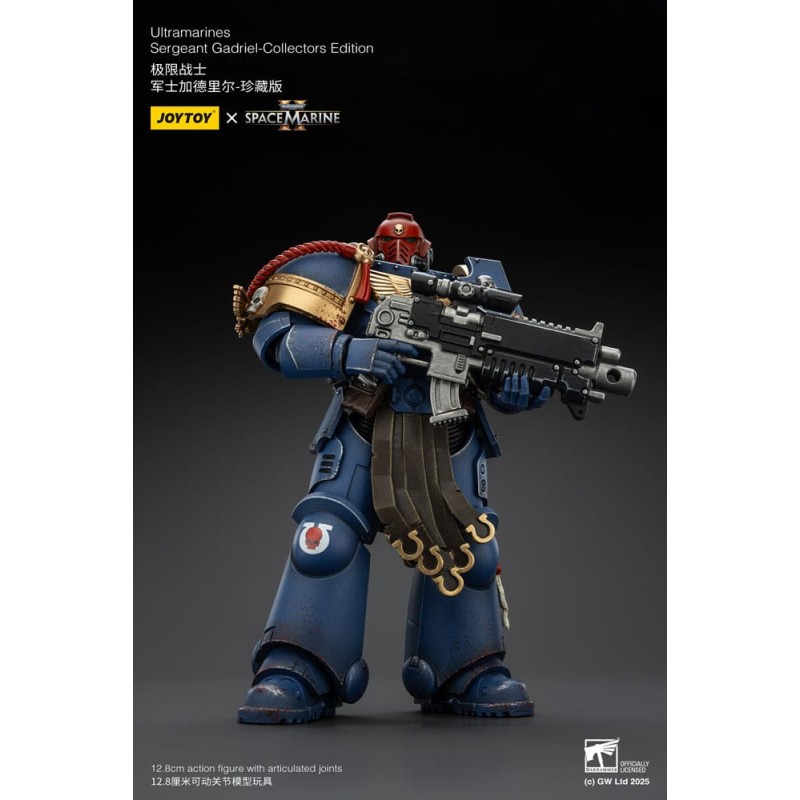Warhammer 40,000: Space Marine 2 figurine Ultramarines Sergeant Gadriel Collectors Edition 13 cm | 6927054401376