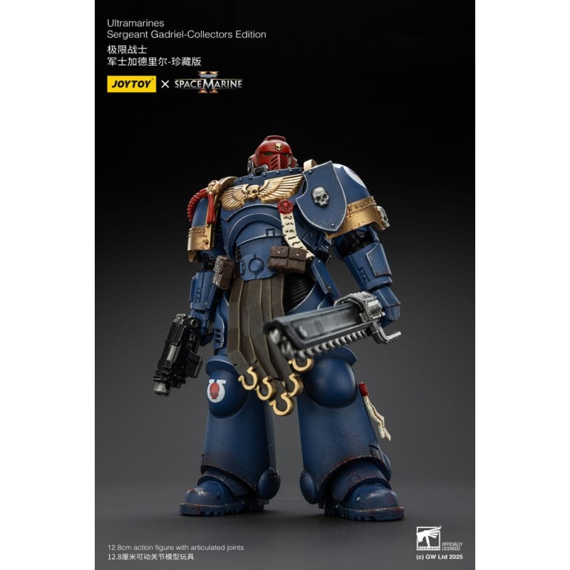 Warhammer 40,000: Space Marine 2 figurine Ultramarines Sergeant Gadriel Collectors Edition 13 cm | 6927054401376