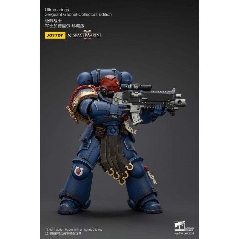 Warhammer 40,000: Space Marine 2 figurine Ultramarines Sergeant Gadriel Collectors Edition 13 cm | 6927054401376