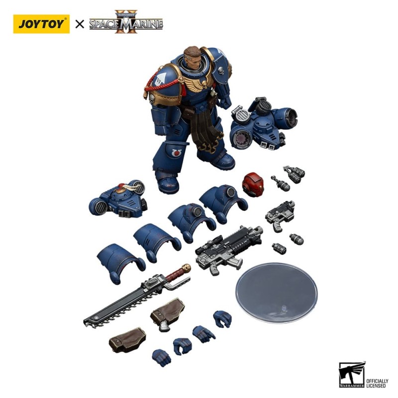 Warhammer 40,000: Space Marine 2 figurine Ultramarines Sergeant Gadriel Collectors Edition 13 cm | 6927054401376