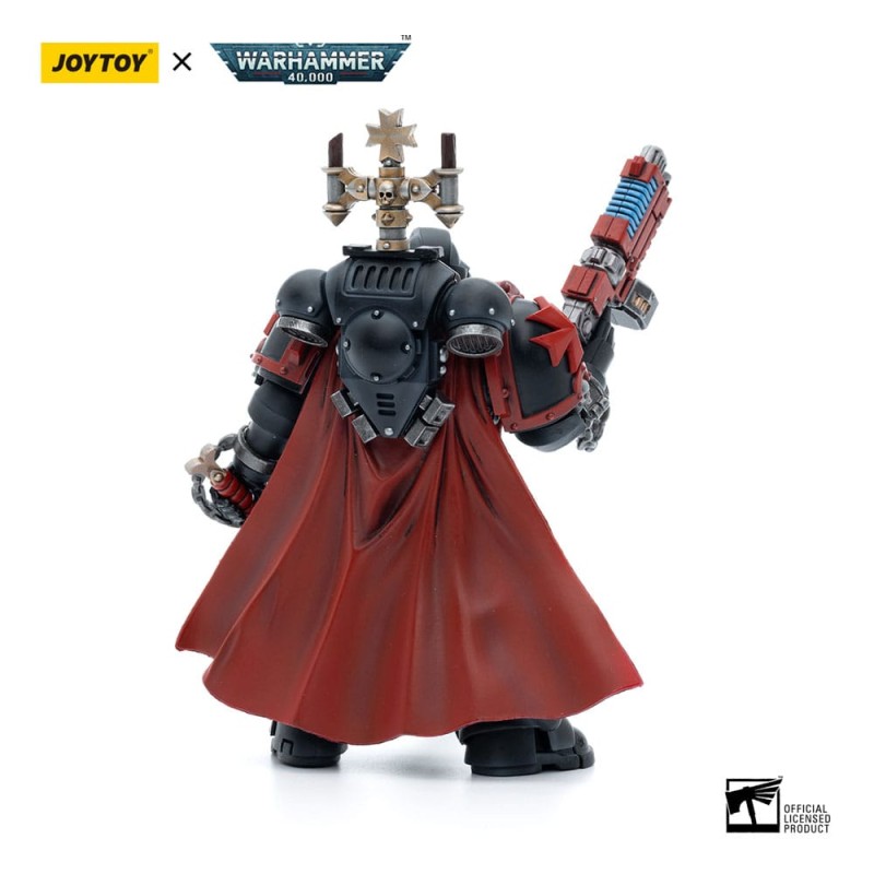 Warhammer 40k figurine 1/18 Black Templars Sword Brethren Brother Lombast 12 cm | 6973130374850