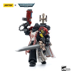 Warhammer 40k figurine 1/18 Black Templars Sword Brethren Brother Lombast 12 cm | 6973130374850