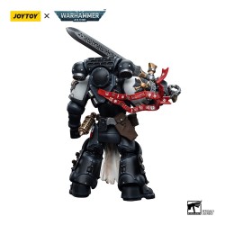 Warhammer 40k figurine 1/18 Black Templars Emperor's Champion Bayard's Revenge 12 cm | 6973130376557