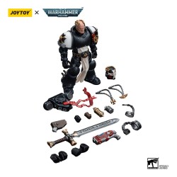 Warhammer 40k figurine 1/18 Black Templars Emperor's Champion Bayard's Revenge 12 cm | 6973130376557