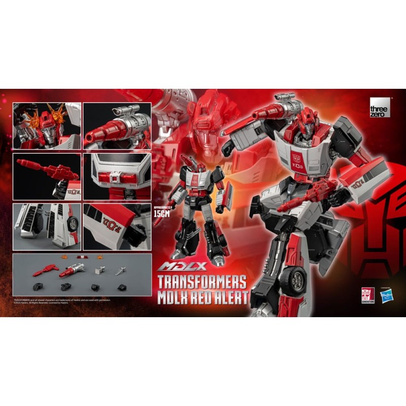 Transformers figurine MDLX Red Alert 15 cm  | 4895250817388