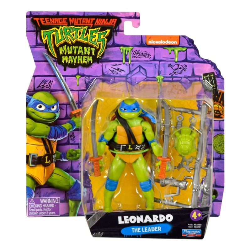 Ninja Turtles : Teenage Years figurines Leonardo 10 cm  | 0043377832812