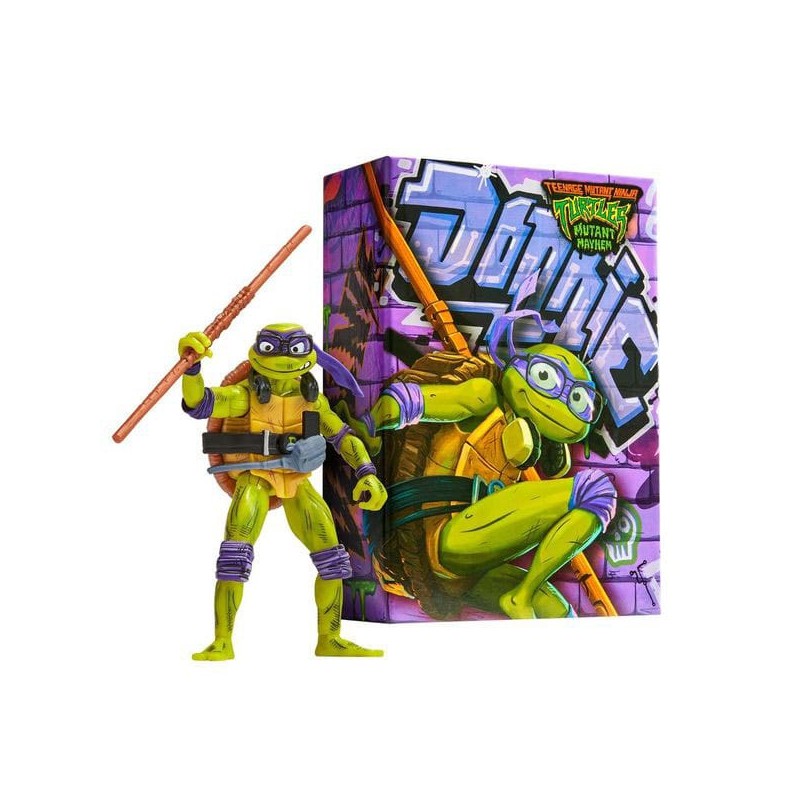 Teenage Mutant Ninja Turtles: Mutant Mayhem Action figure Comic Con Donatello 18 cm | 0043377833772