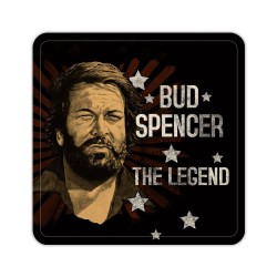 Bud Spencer Sous-verres en tôle The Legend 10 x 10 cm | 4250778143881