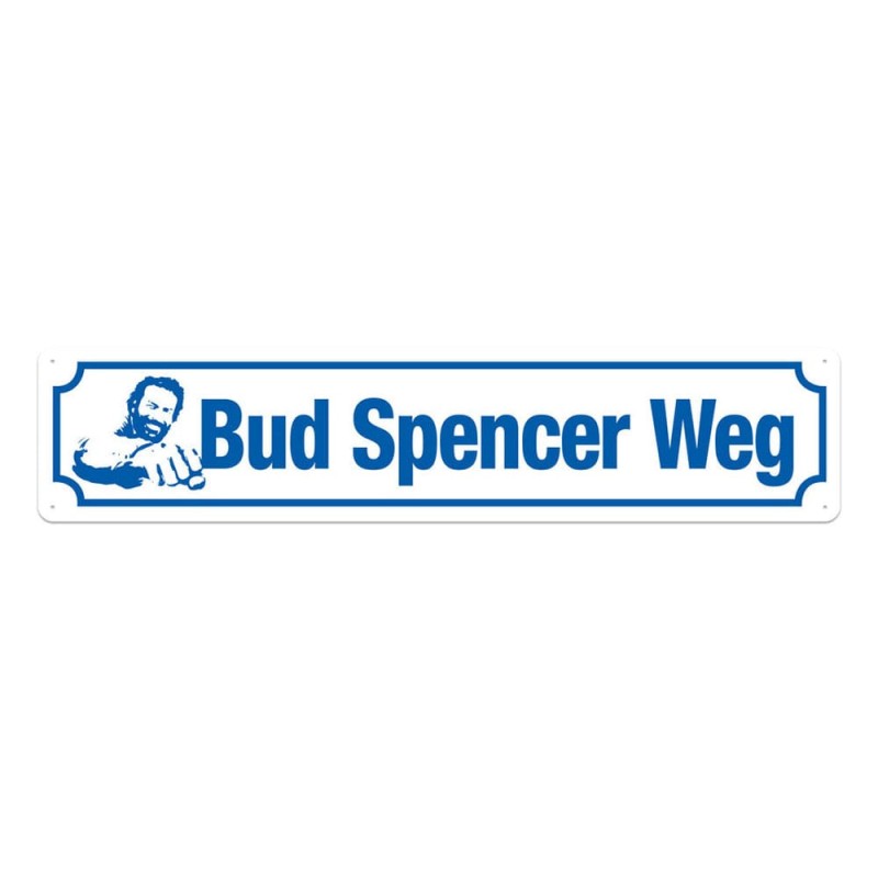 Bud Spencer Tin Sign Bud Spencer Weg 46 x 10 cm | 4250778167474