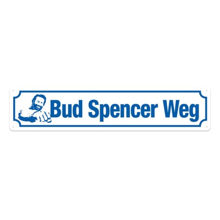 Bud Spencer Tin Sign Bud Spencer Weg 46 x 10 cm | 4250778167474