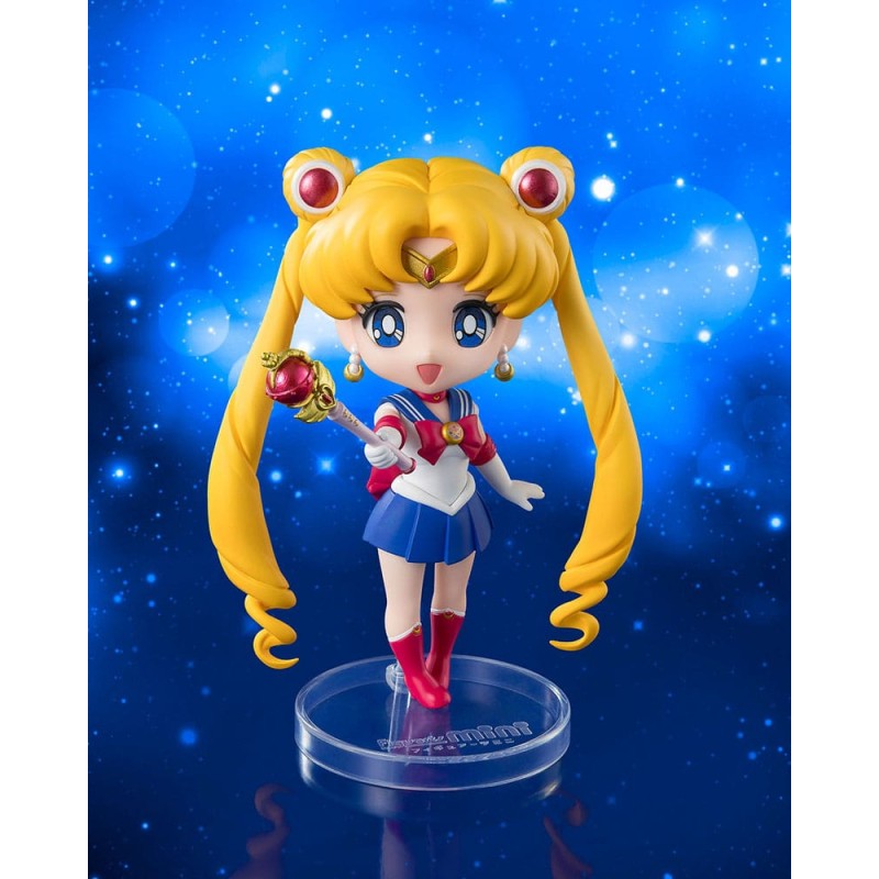 Pretty Guardian Sailor Moon R figurine Figuarts mini Sailor Moon Crystal Star Compact Edition 9 cm | 4573102675958