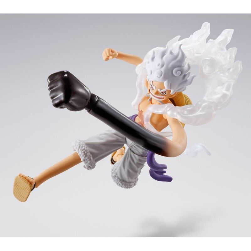 One Piece S.H.Figuarts Action Figure Monkey D. Luffy Gear 5 -Future Island Egghead- 15 cm | 4573102676832