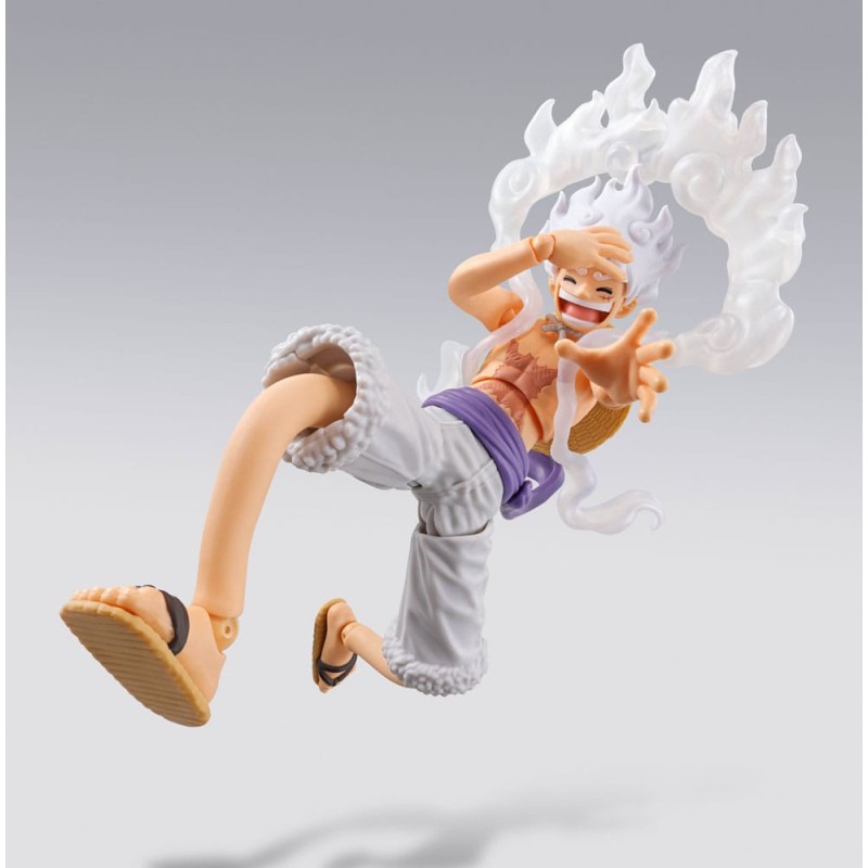 One Piece S.H.Figuarts Action Figure Monkey D. Luffy Gear 5 -Future Island Egghead- 15 cm | 4573102676832