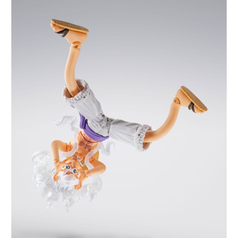 One Piece S.H.Figuarts Action Figure Monkey D. Luffy Gear 5 -Future Island Egghead- 15 cm | 4573102676832