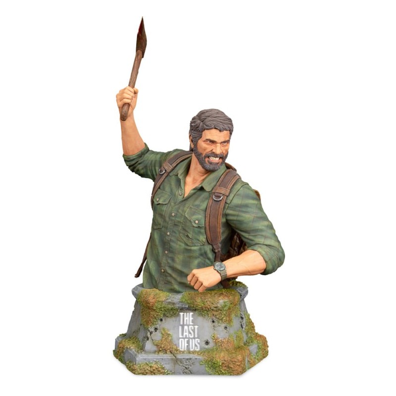 The Last of Us Bust Joel with Hatchet 22 cm      | 0761568012941