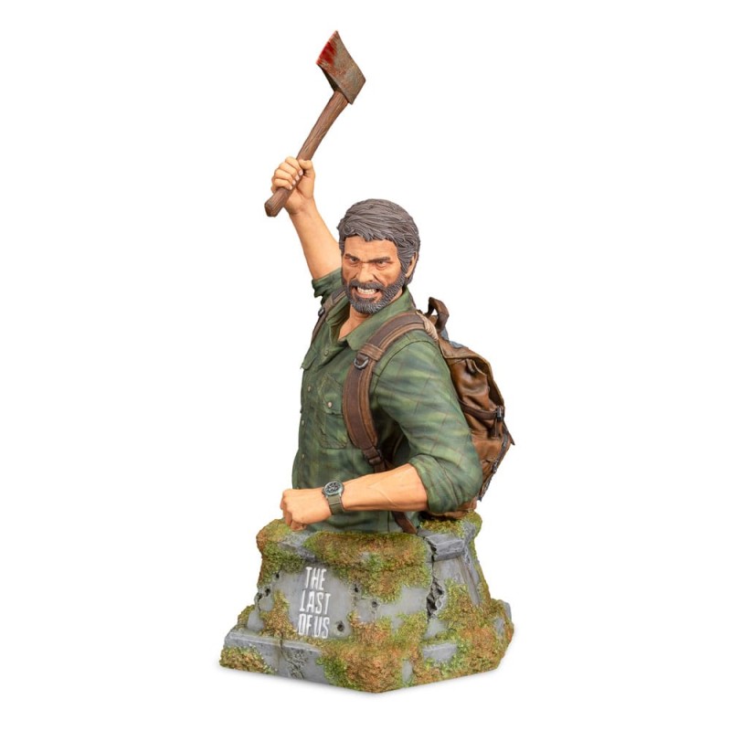 The Last of Us Bust Joel with Hatchet 22 cm      | 0761568012941