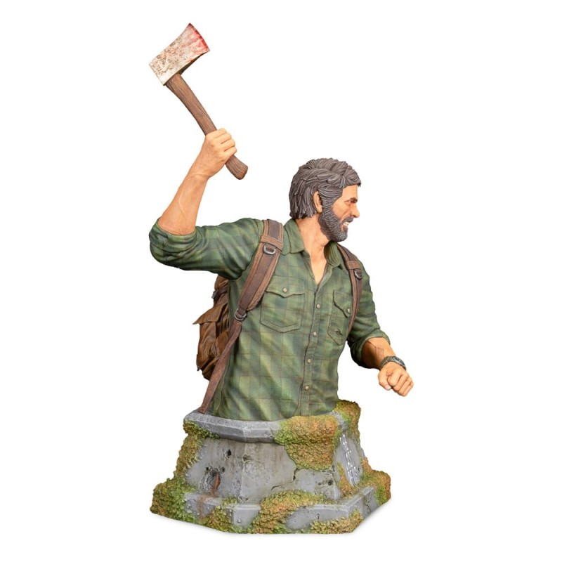 The Last of Us Bust Joel with Hatchet 22 cm      | 0761568012941