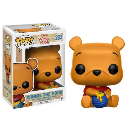 Winnie l´ourson Figurine POP! Disney Vinyl Seated Pooh 9 cm | 0889698112604