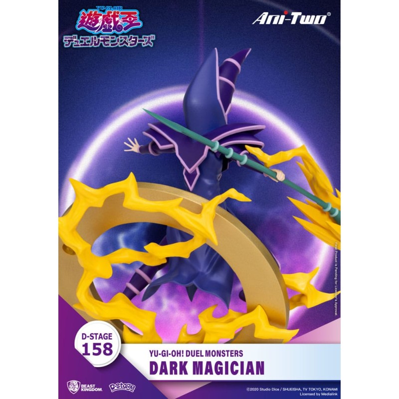 Yu-Gi-Oh! Duel Monsters D-Stage PVC Diorama Dark Magician 15 cm | 4711385247473