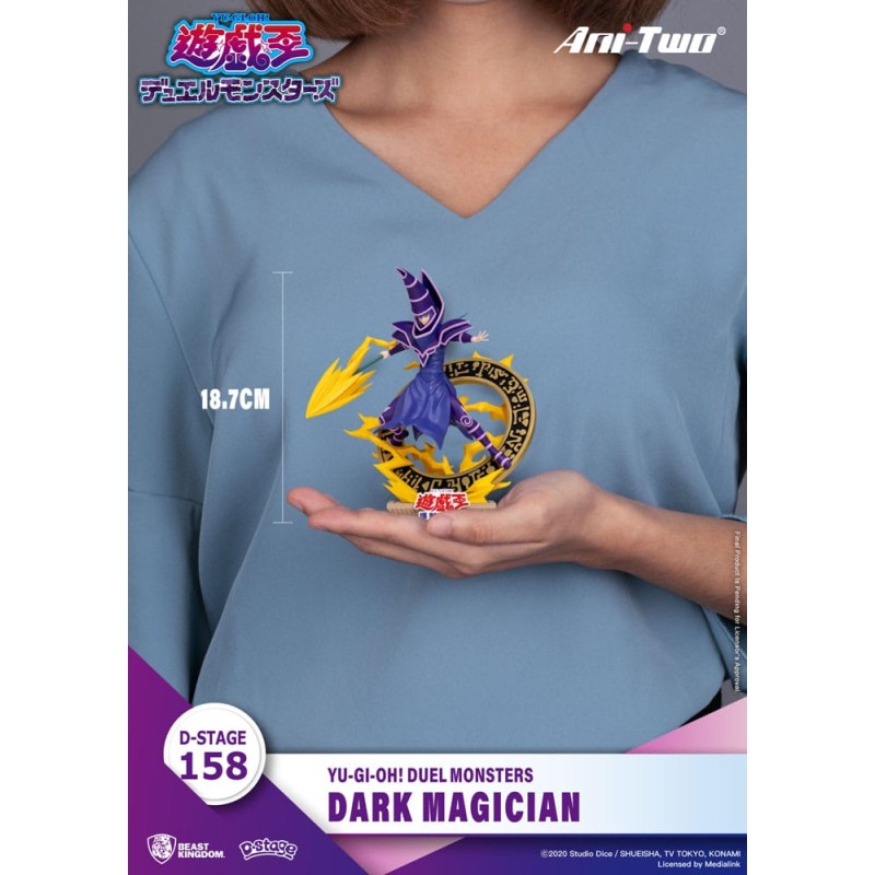 Yu-Gi-Oh! Duel Monsters D-Stage PVC Diorama Dark Magician 15 cm | 4711385247473